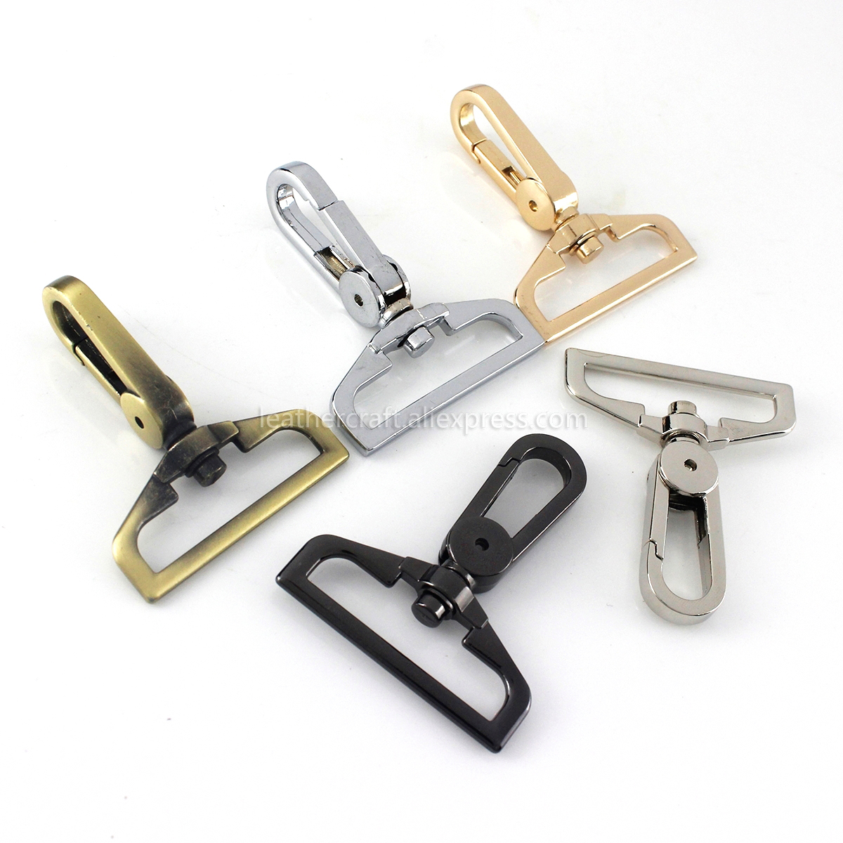 Hook Eye Fastener - 1pcs Metal 38mm D Ring Swivel