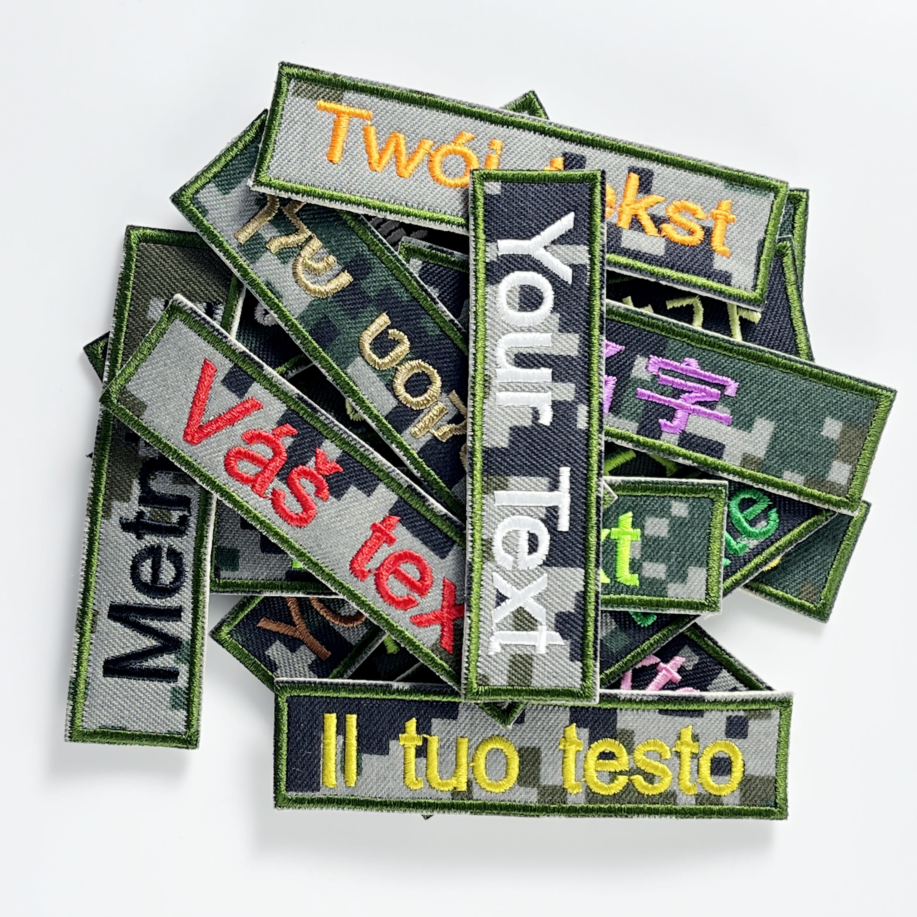 Velcro Sew On - Military Tactical Badge,Embroidered Name patches,velcro patch,Iron