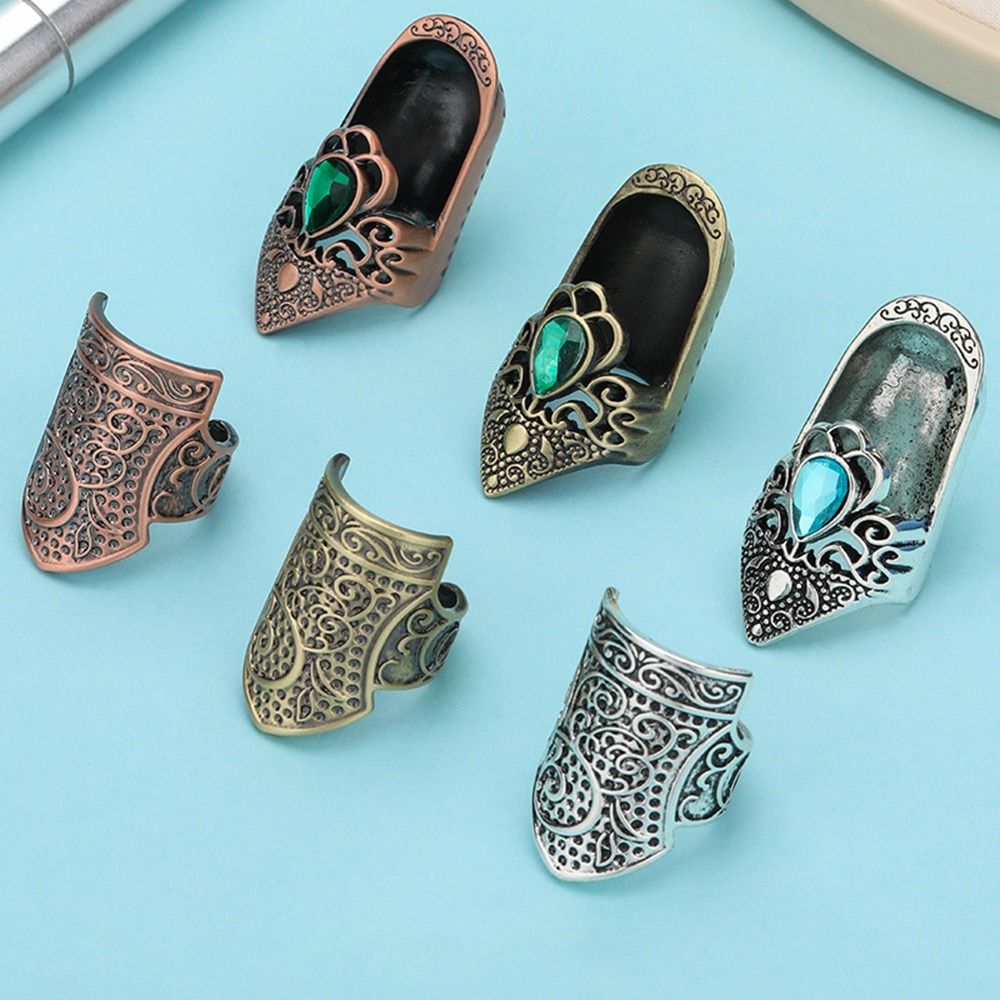 Sewing Thimble Metal - Metal Open Nail Acorn Thimble DIY