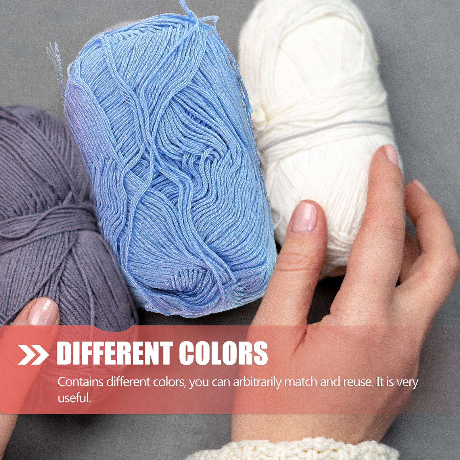 Sewing Roll - 6 Rolls Cotton Yarn Kit for