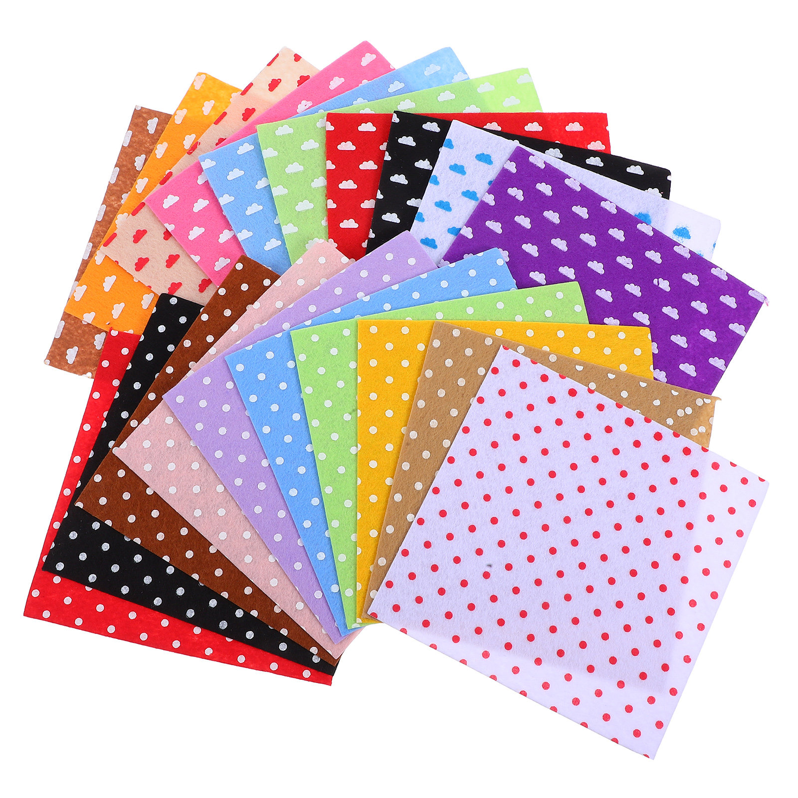 Sewing Textile Art - 20Pcs Nonwoven Fabric Craft Materials DIY