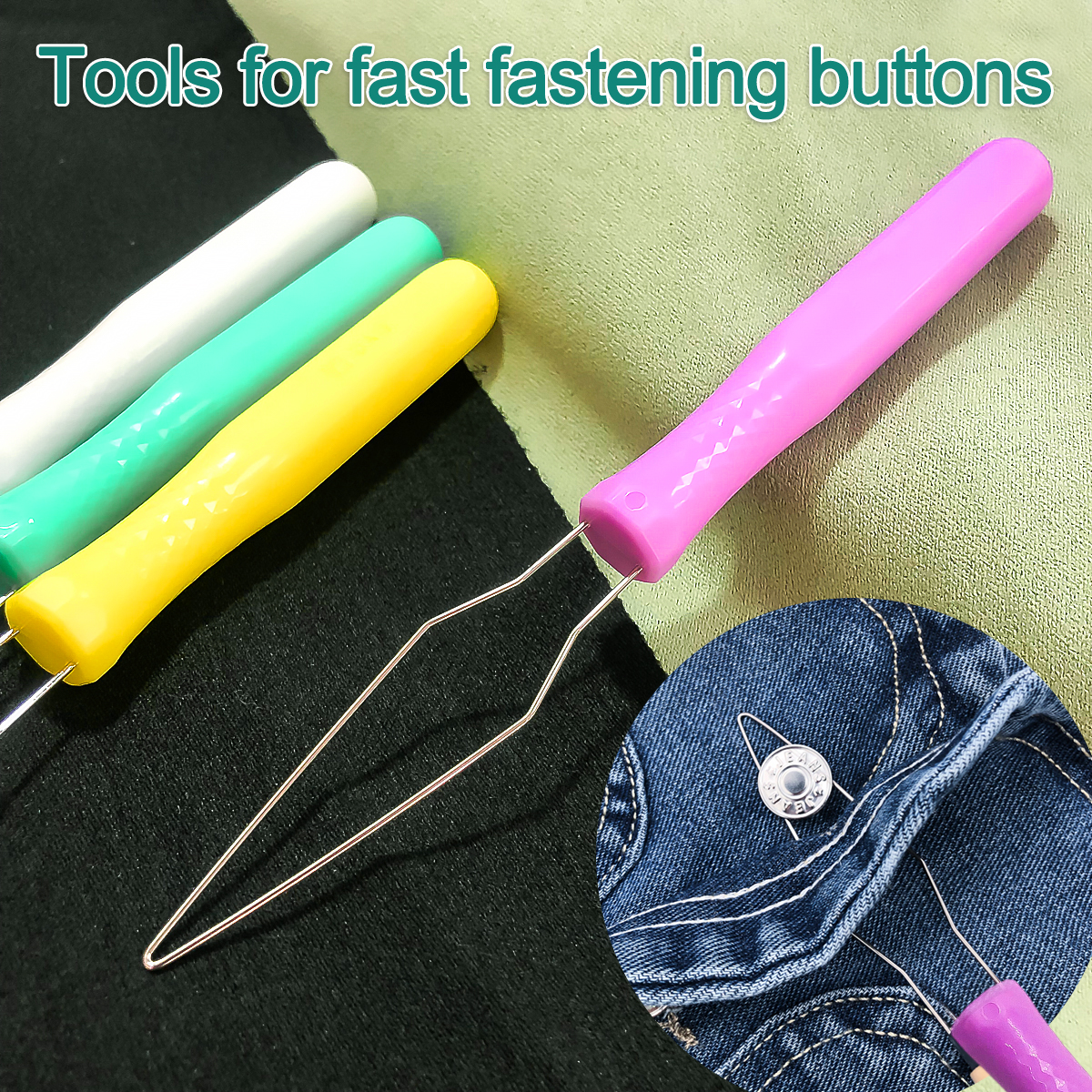 Quick Button Insertion Tool fo - Textile Sewing Kit reseña y precio