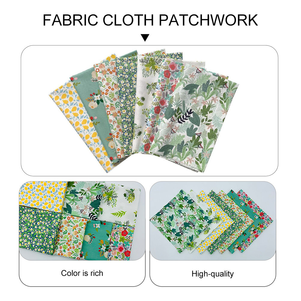 7 Pcs Floral Sewing Cloth Prec - Sewing Textiles reseña y precio