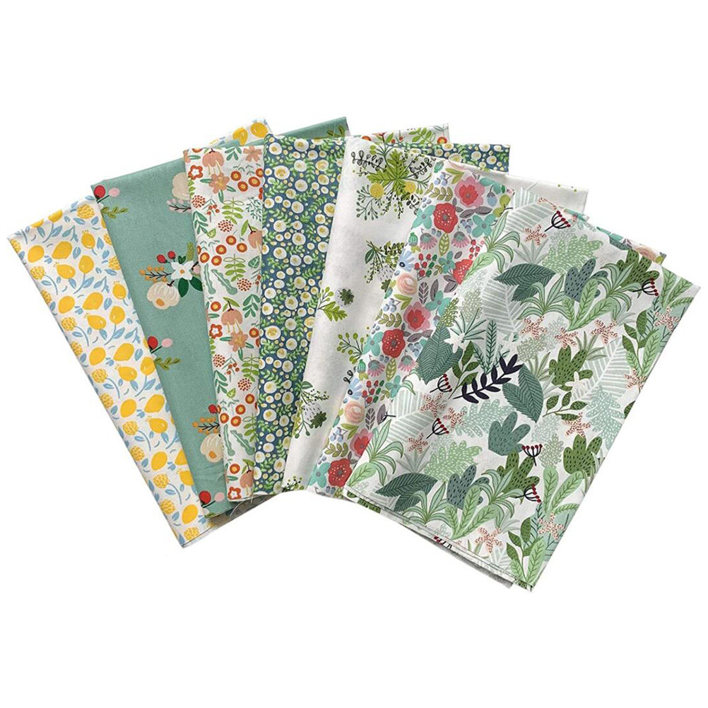 7 Pcs Floral Sewing Cloth Prec - Sewing Textiles reseña y precio