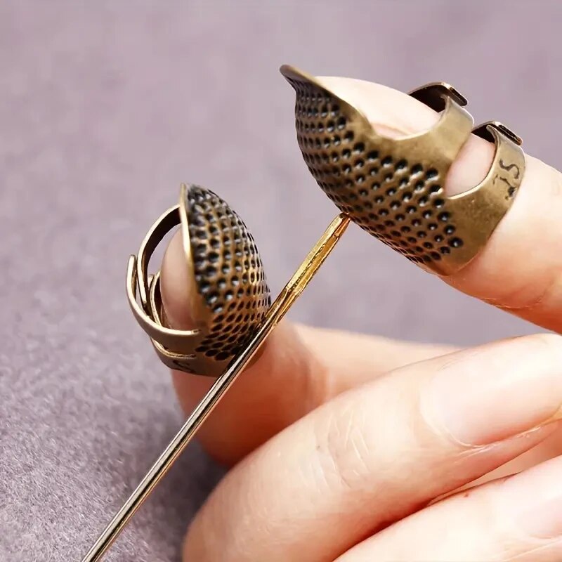 Adjustable Vintage Sewing Thim - Sewing Thimble Metal reseña y precio