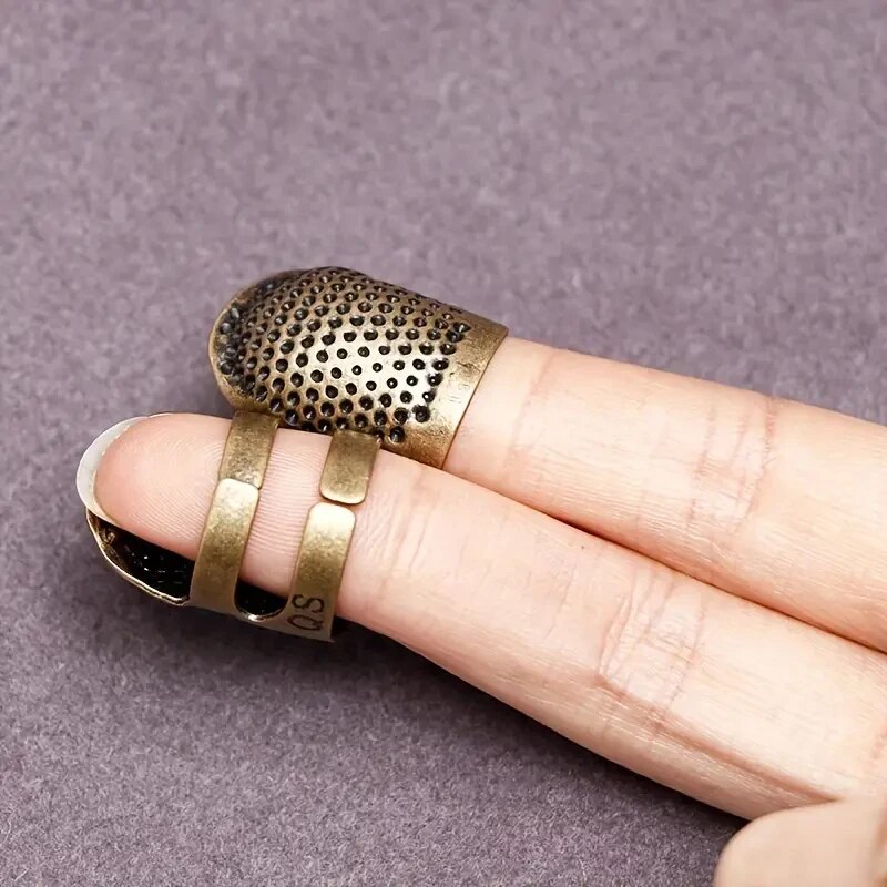 Adjustable Vintage Sewing Thim - Sewing Thimble Metal reseña y precio
