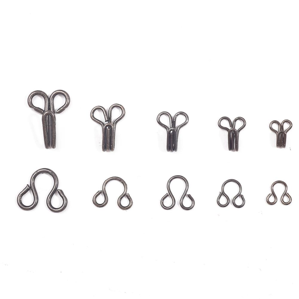 48Pcs  Metal Buckle Button Shi - Hook Eye Fastener reseña y precio