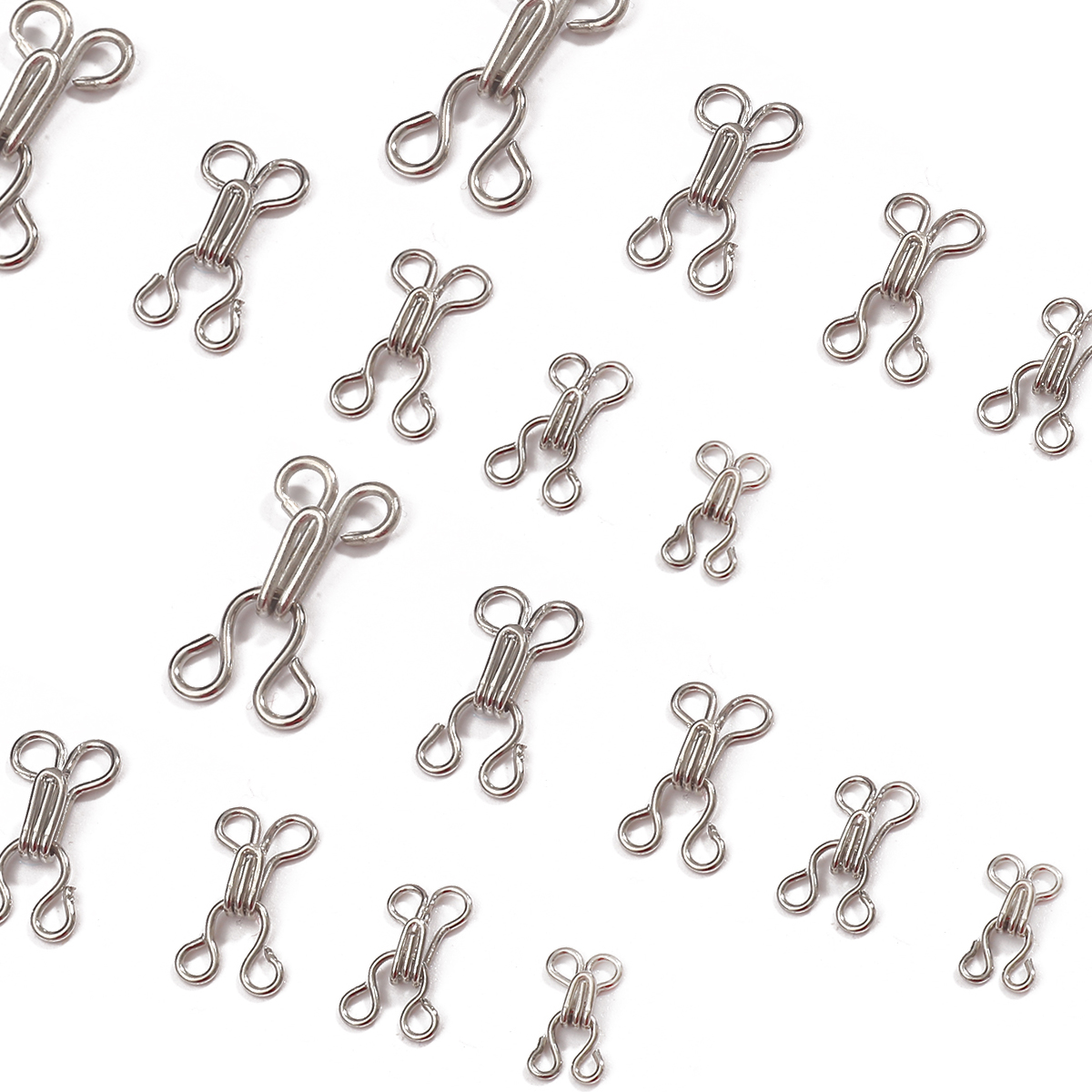 7-12mm 24pcs Cloth Hook and Ey - Hook Eye Fastener reseña y precio