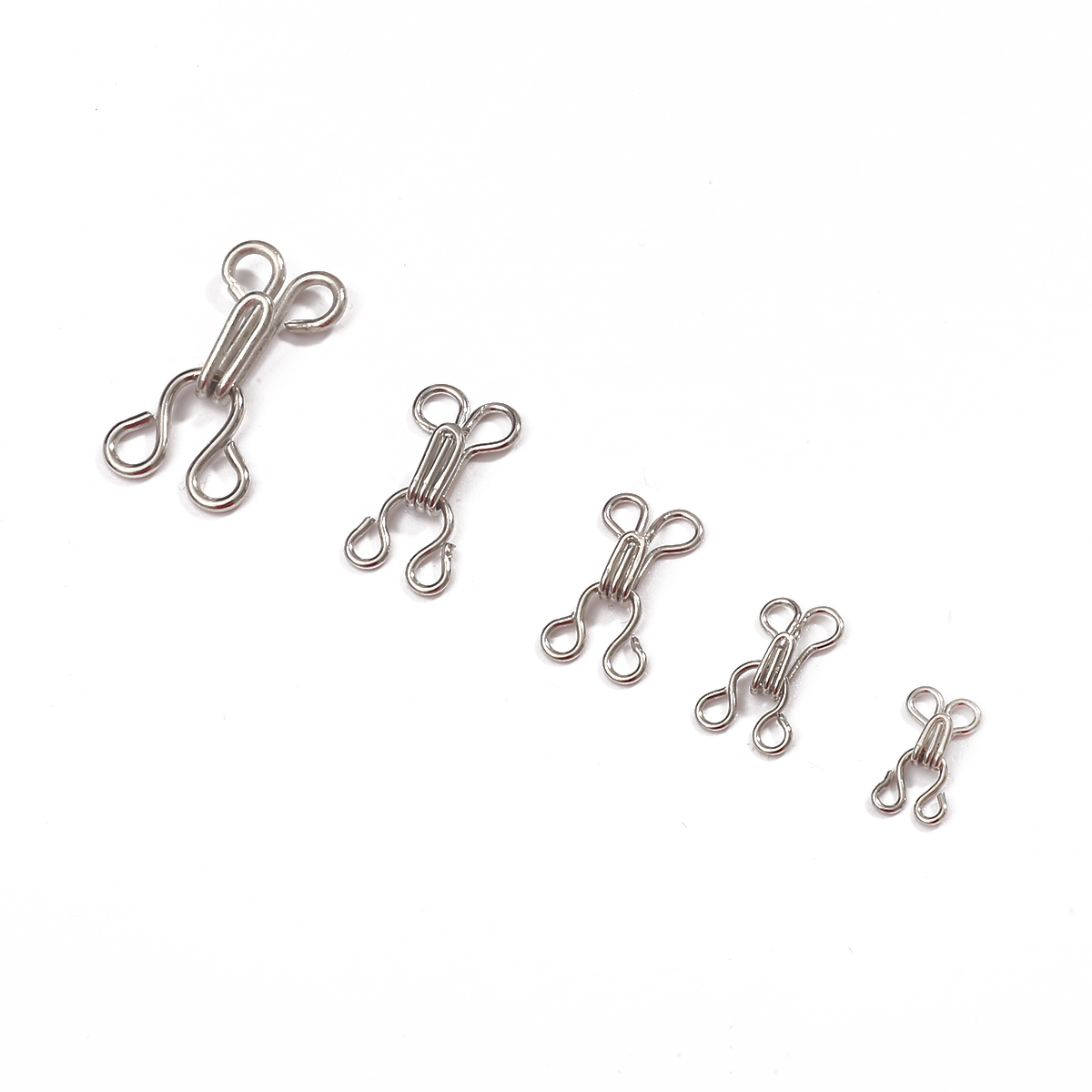 7-12mm 24pcs Cloth Hook and Ey - Hook Eye Fastener reseña y precio