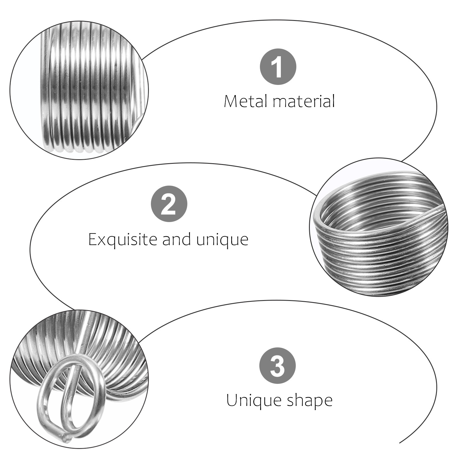 6Pcs Premium Metal Knitting Lo - Sewing Knit reseña y precio