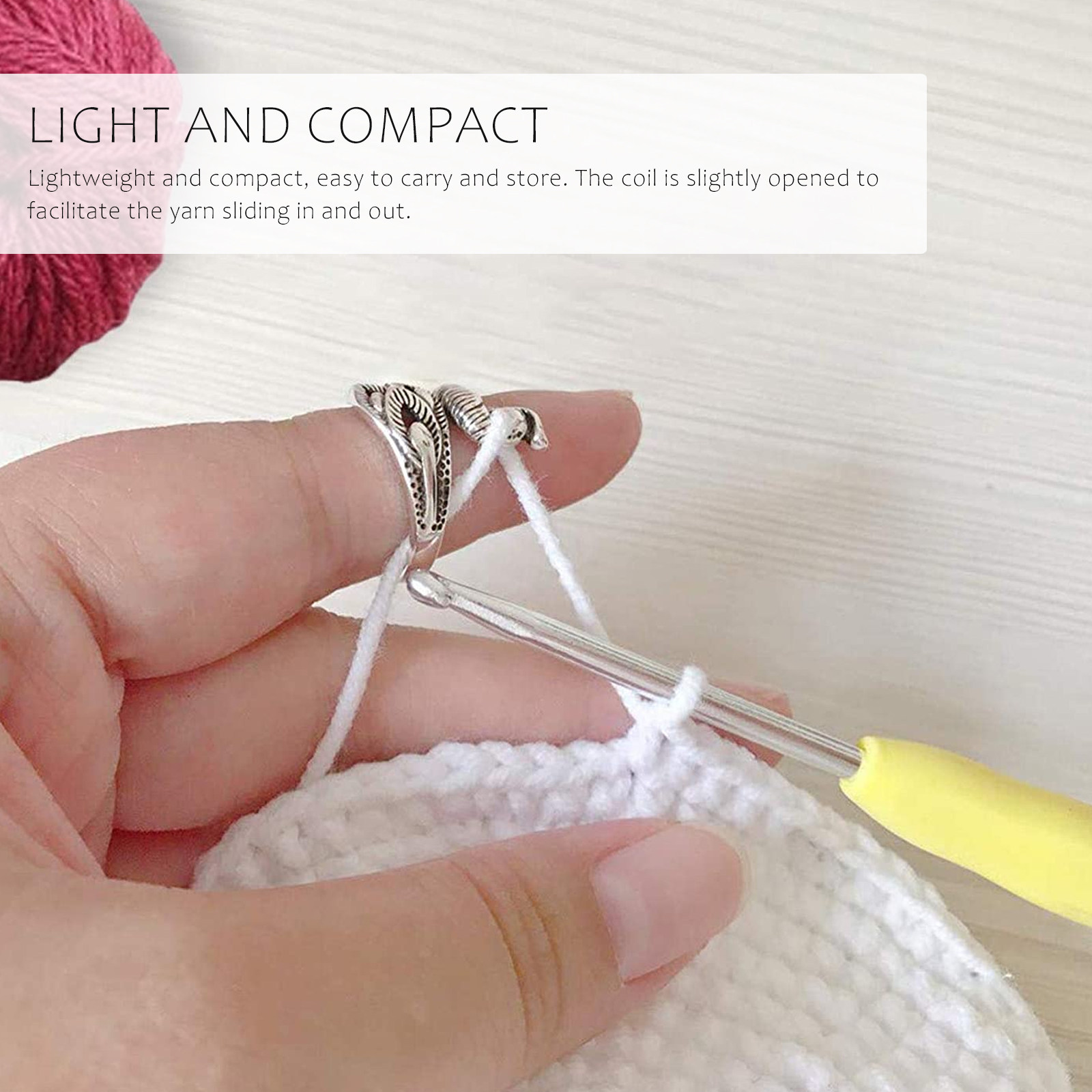 6Pcs Premium Metal Knitting Lo - Sewing Knit reseña y precio