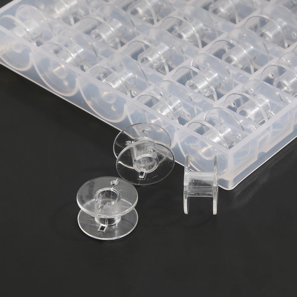 10pcs/lot Transparent Bobbins  - Bobbin Organizer Box reseña y precio