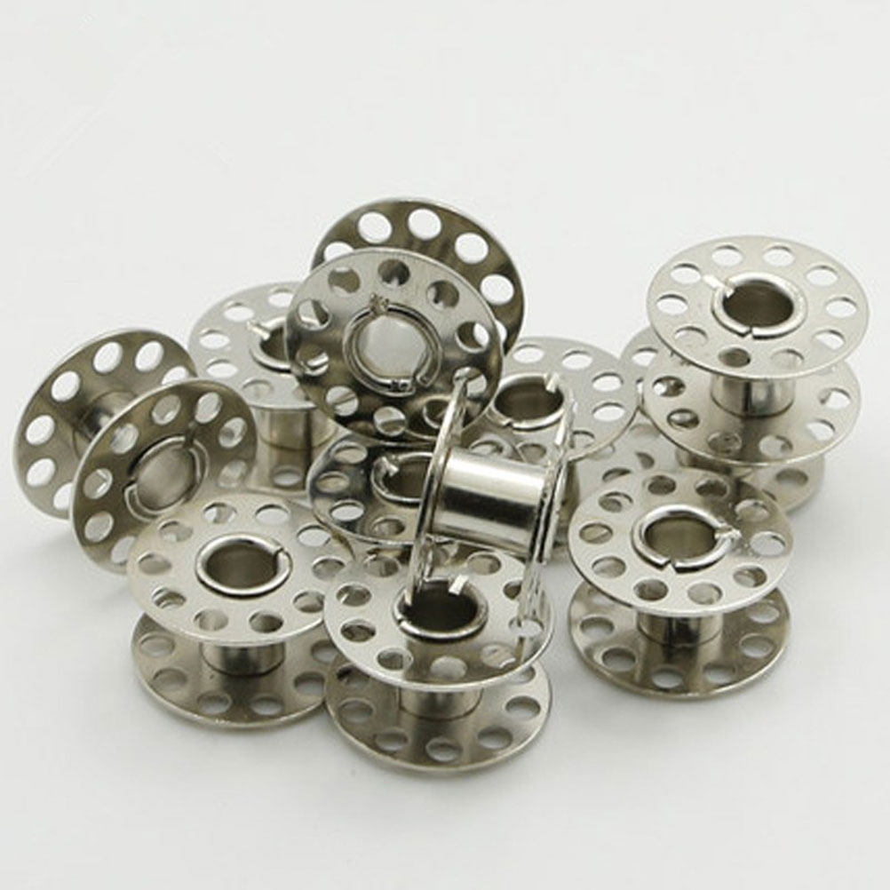 25Pcs Iron Sewing Machine Bobb - Bobbin Organizer Box reseña y precio