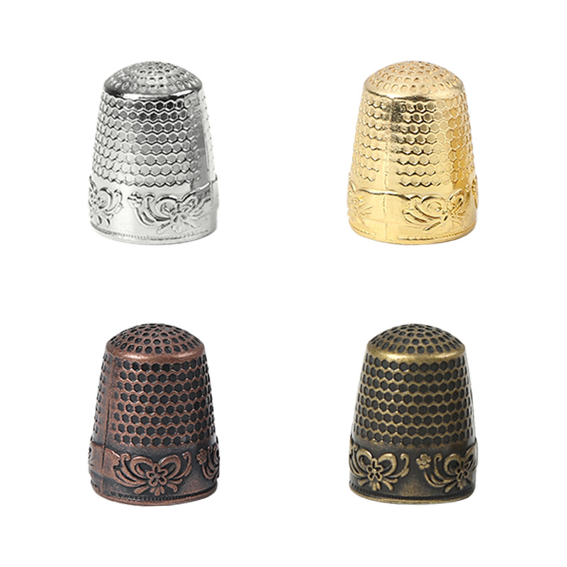 Retro Finger Protector Antique - Sewing Thimble Metal reseña y precio