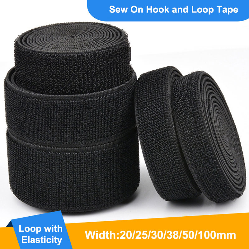 1Meter Elastic Hook and Loop F - Velcro Sew On reseña y precio