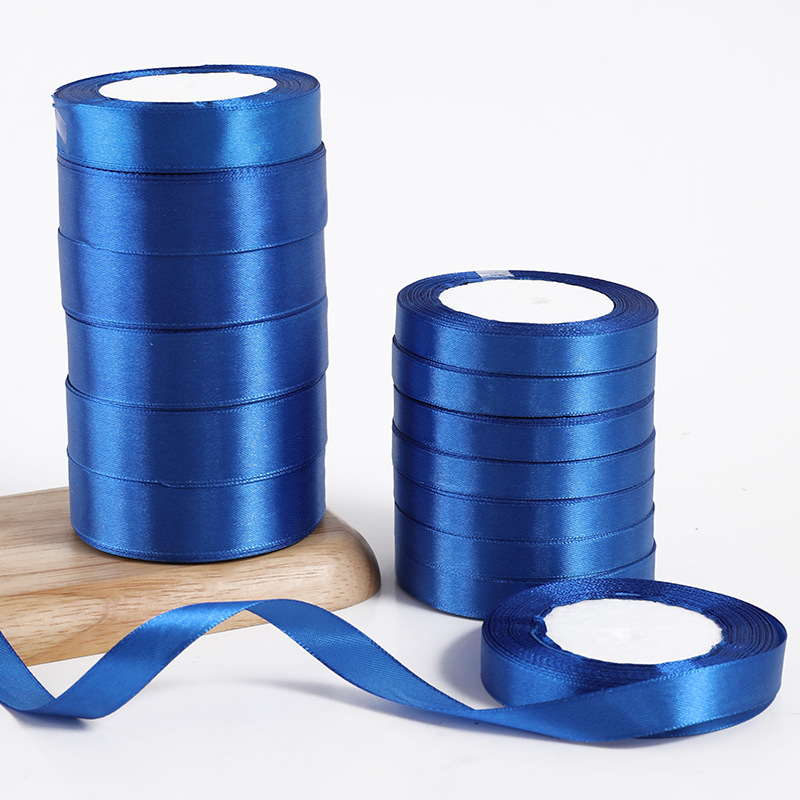 6mm~50mm Royal Blue Satin Ribb - Sewing Roll reseña y precio