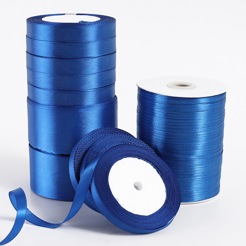 6mm~50mm Royal Blue Satin Ribb - Sewing Roll reseña y precio