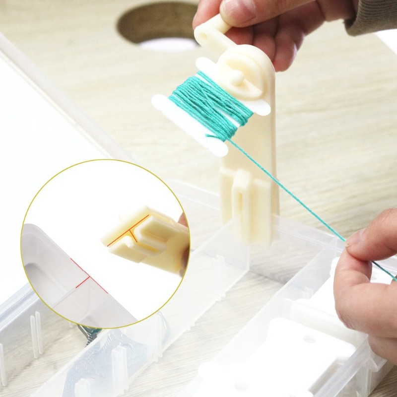 Plastic Embroidery Floss Bobbi - Bobbin Organizer Box reseña y precio