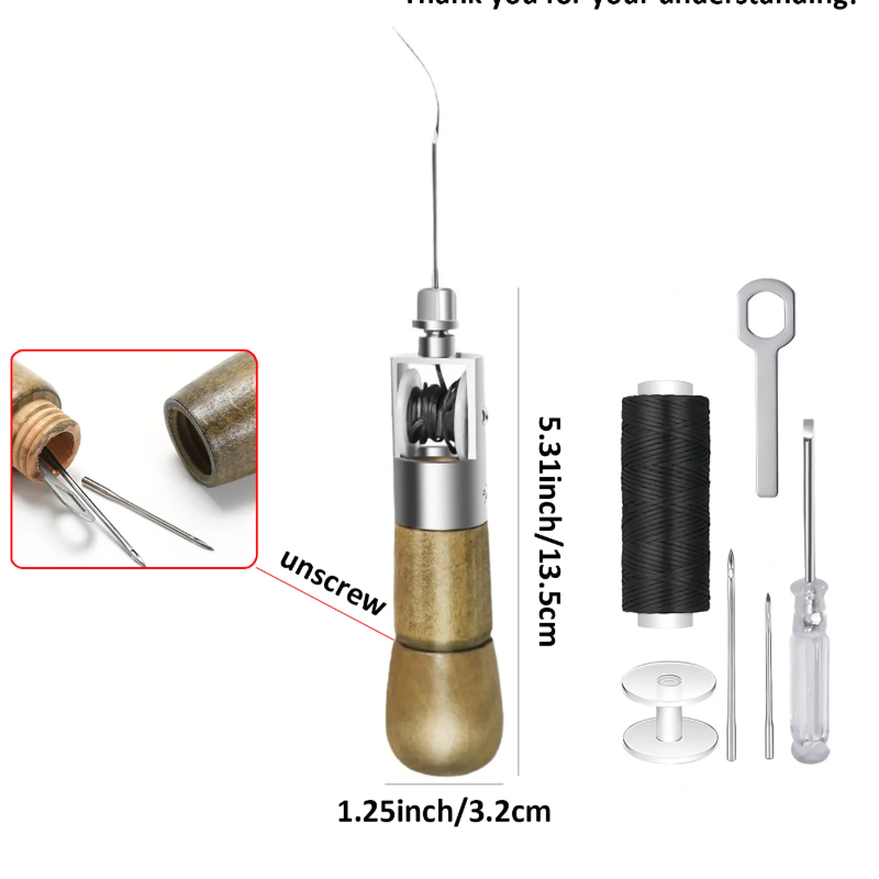 Professional Leather Sewing Aw - Textile Sewing Kit reseña y precio