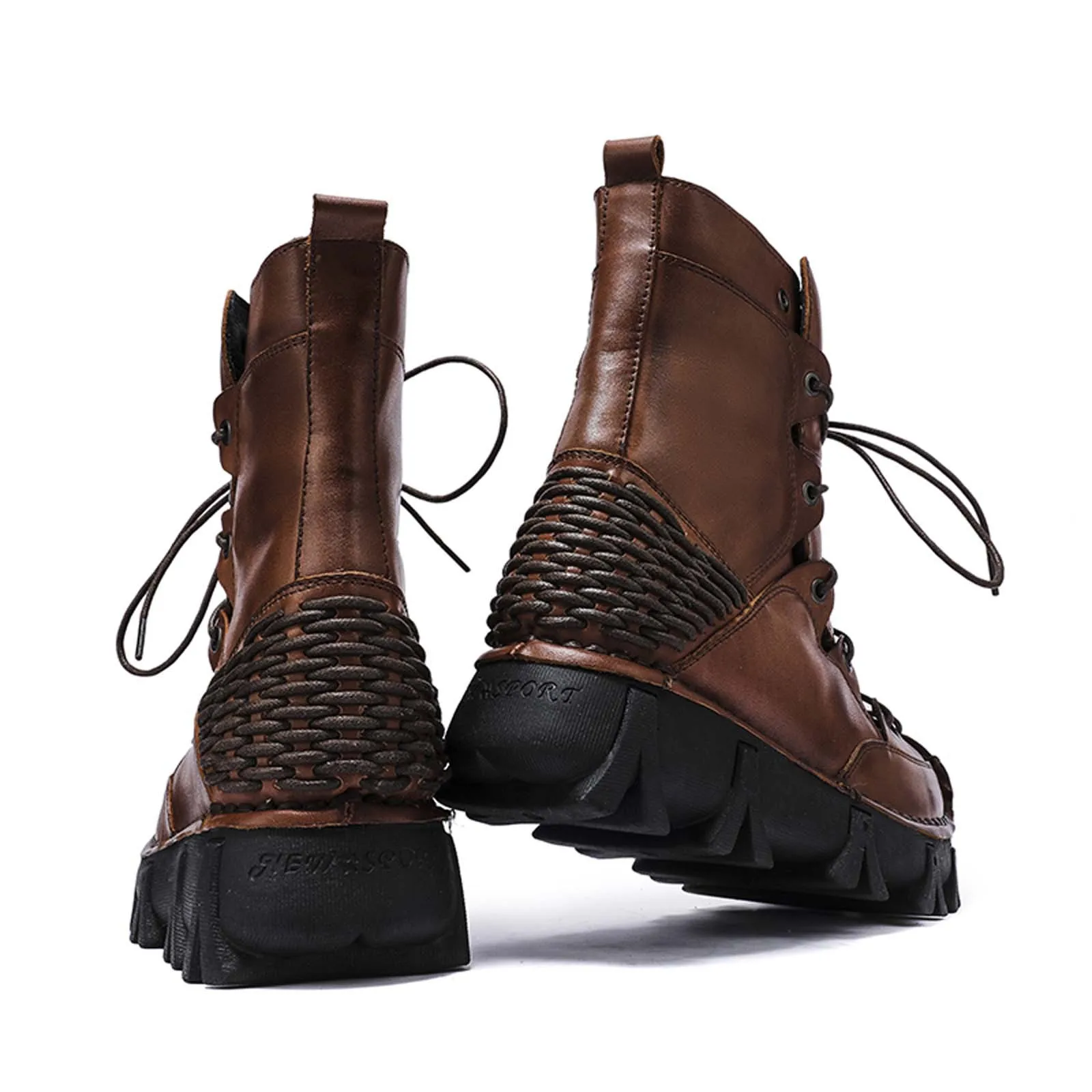 Fashion Genuine Leather Motorc - Sewing Knit reseña y precio