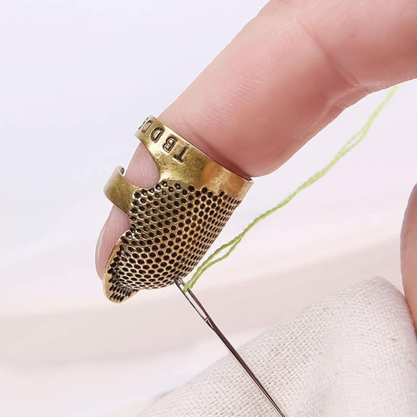 Breathable Holes Sewing Thimbl - Sewing Thimble Metal reseña y precio
