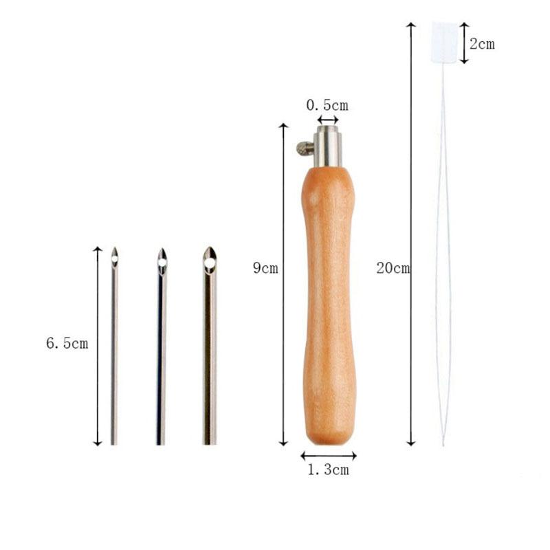 5pcs Adjustable Punch Needle S - Sewing Machine In Textile reseña y precio