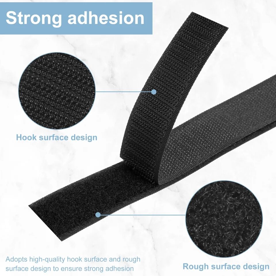 1-10M Hook and Loop Tape Nylon - Velcro Sew On reseña y precio