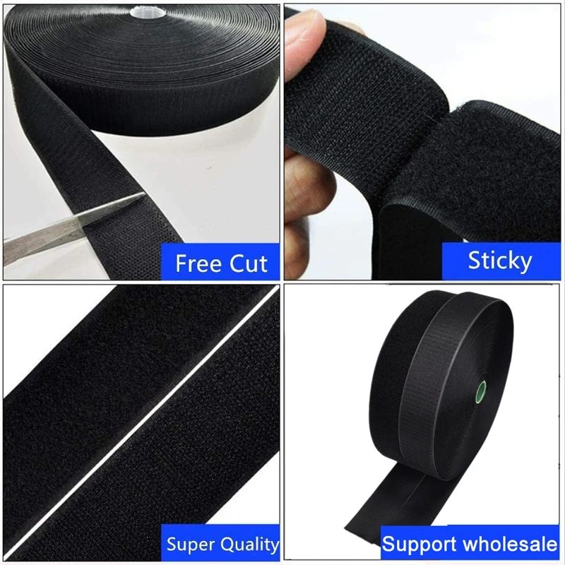1-10M Hook and Loop Tape Nylon - Velcro Sew On reseña y precio