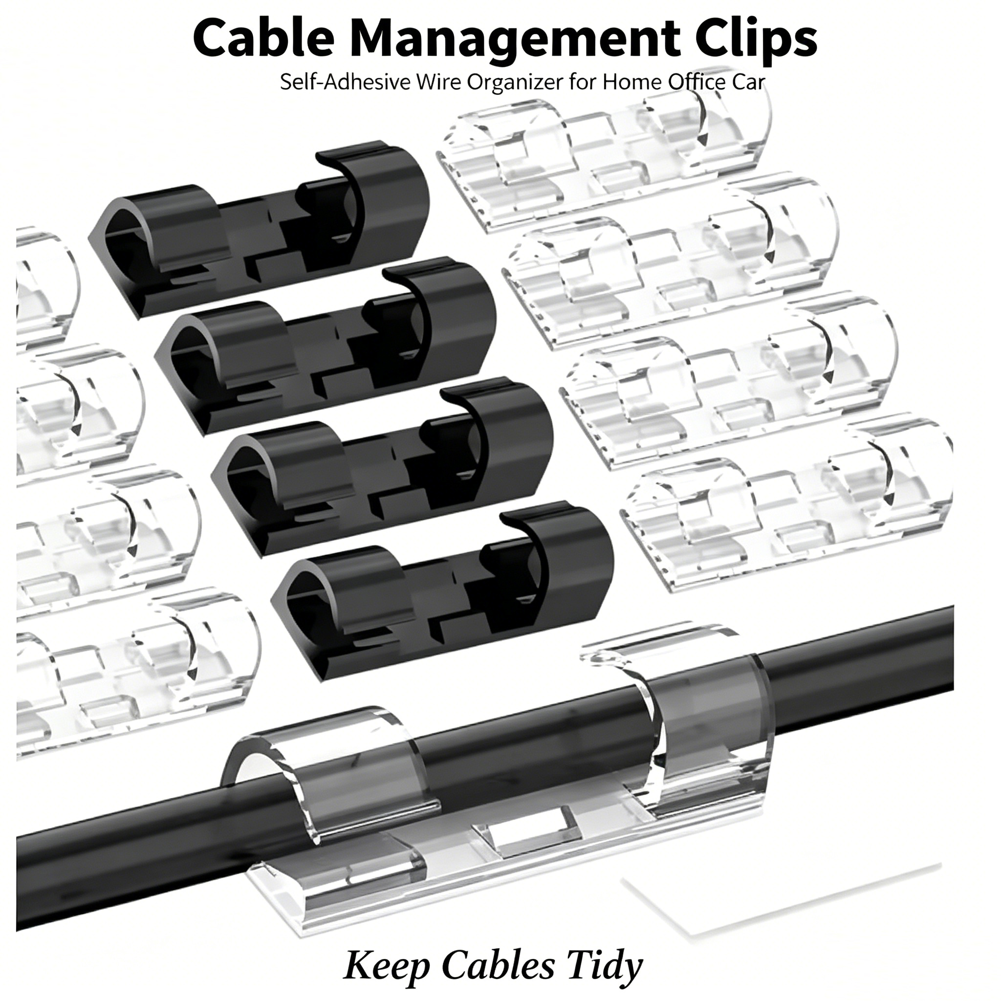 Cable Organizer Clips Cable Ma - Bobbin Organizer Box reseña y precio