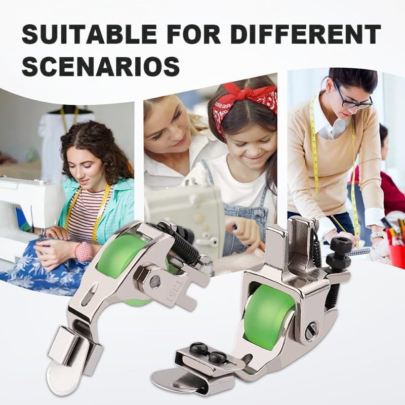 Rolled Hem Foot Sewing Presser - Sewing Roll reseña y precio