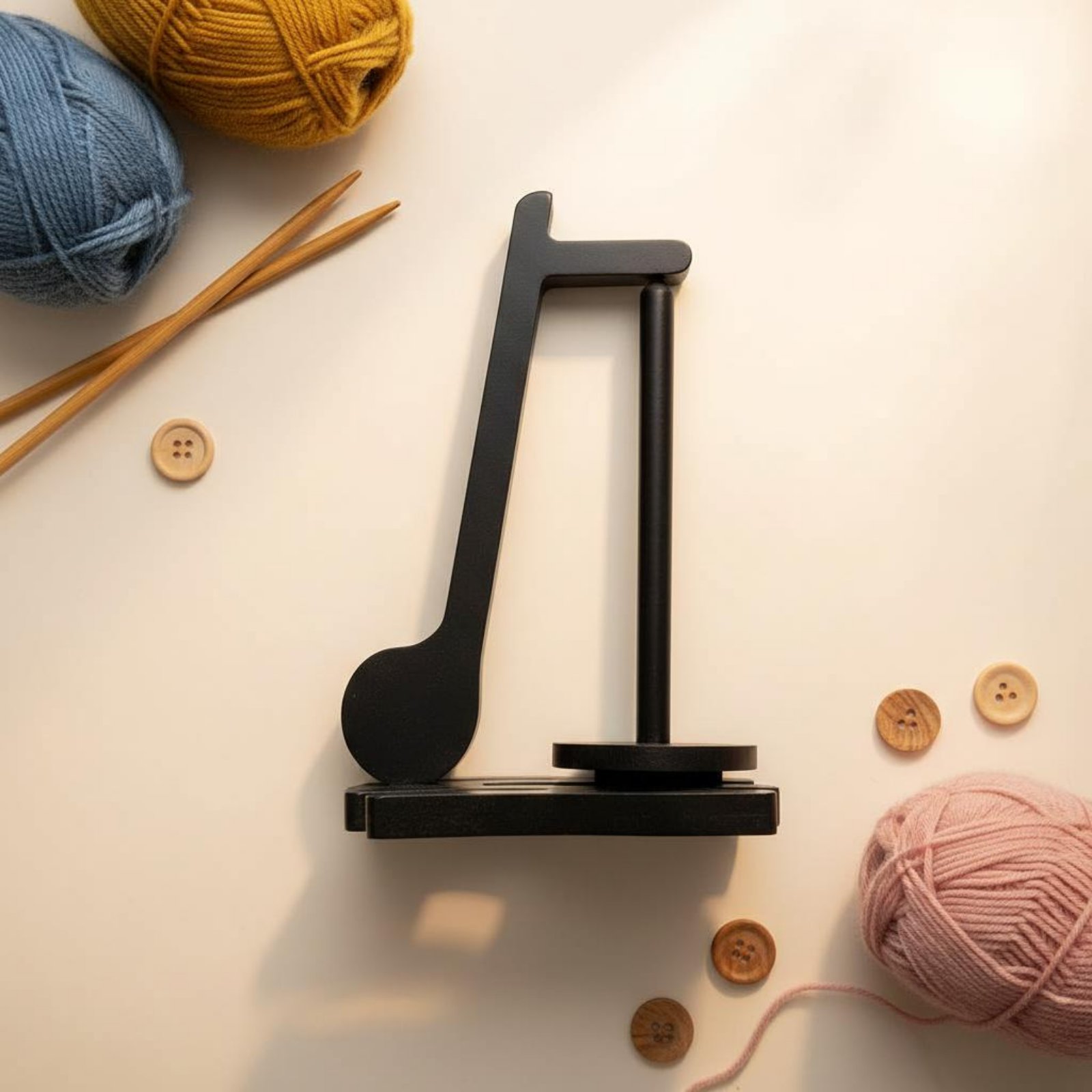 Wooden Yarn Holder 360° Rotati - Sewing Knit reseña y precio