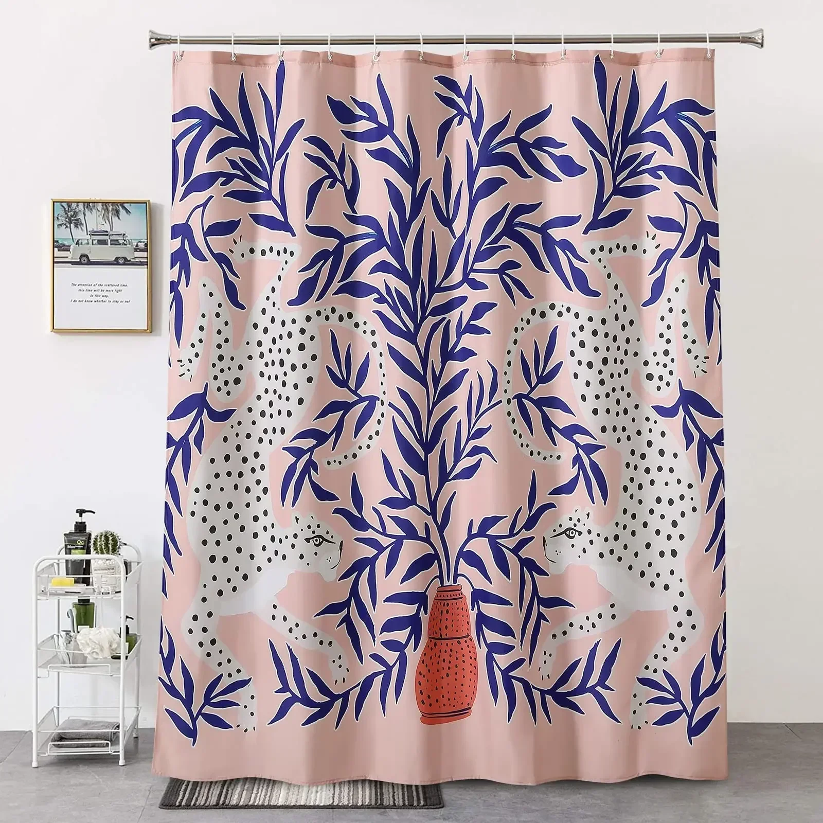 William Morris Shower Curtain, - Fabric Weight Set reseña y precio