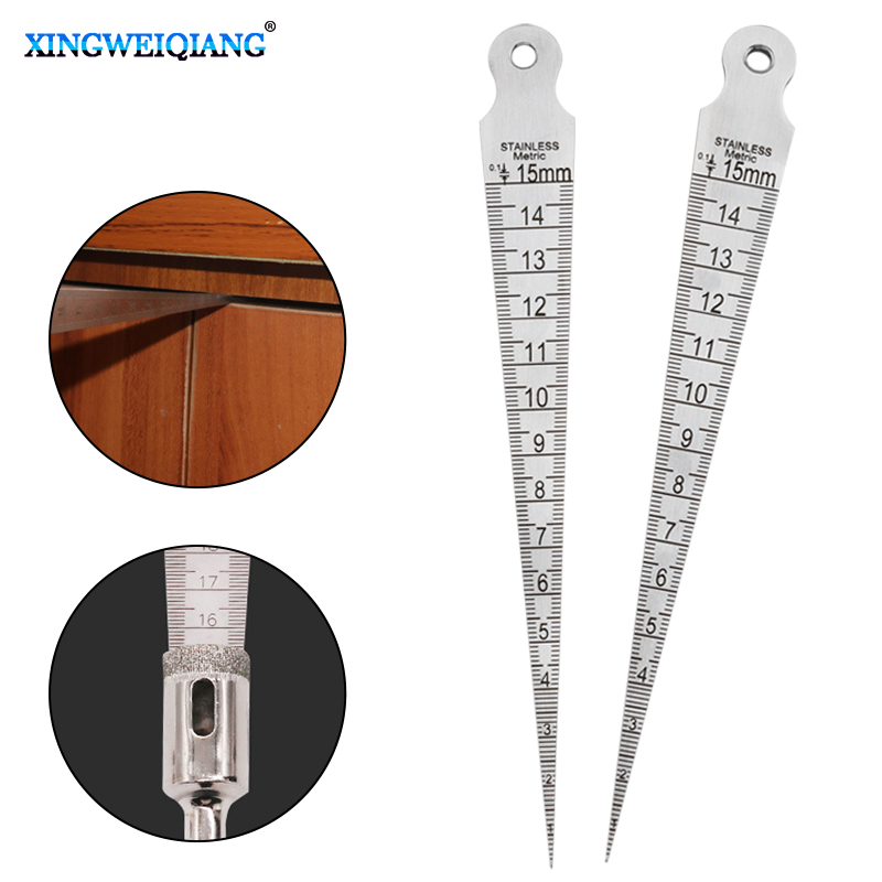 1PC Taper Gauge Feeler 1-15mm  - Seam Gauge Metal reseña y precio