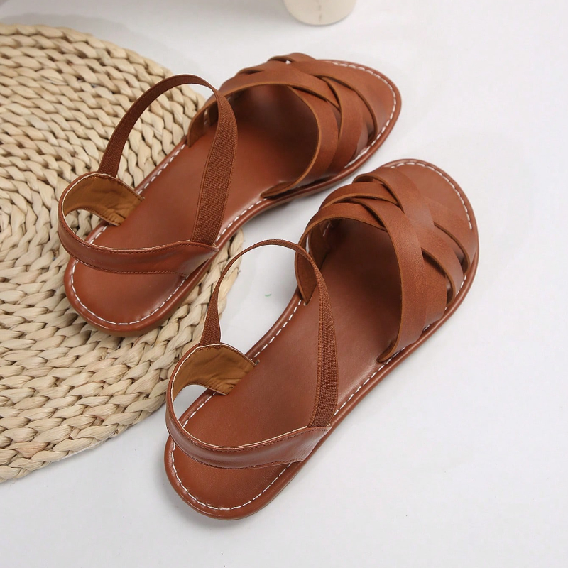 Women's Beach Glamour Sandals  - Elastic Waistband Roll reseña y precio