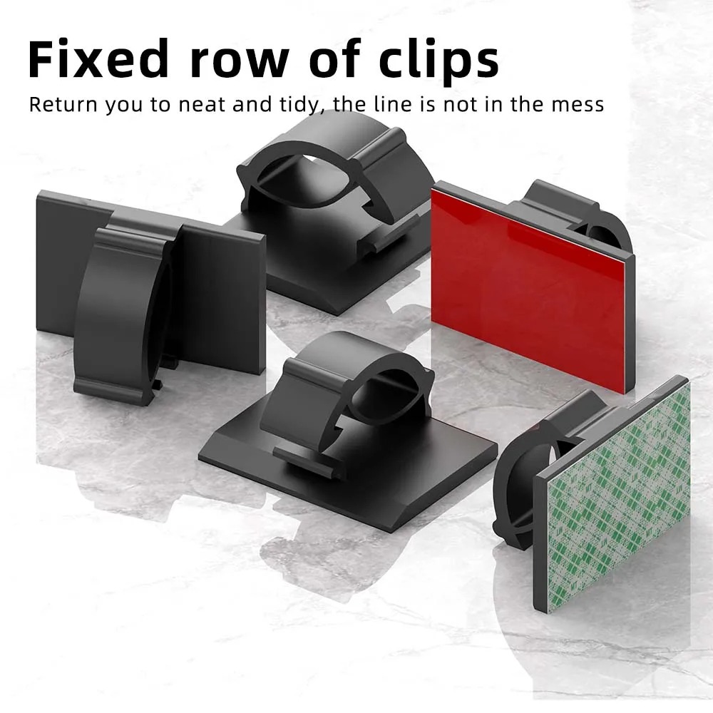30-90pcs Cable Organizer Clips - Bobbin Organizer Box reseña y precio