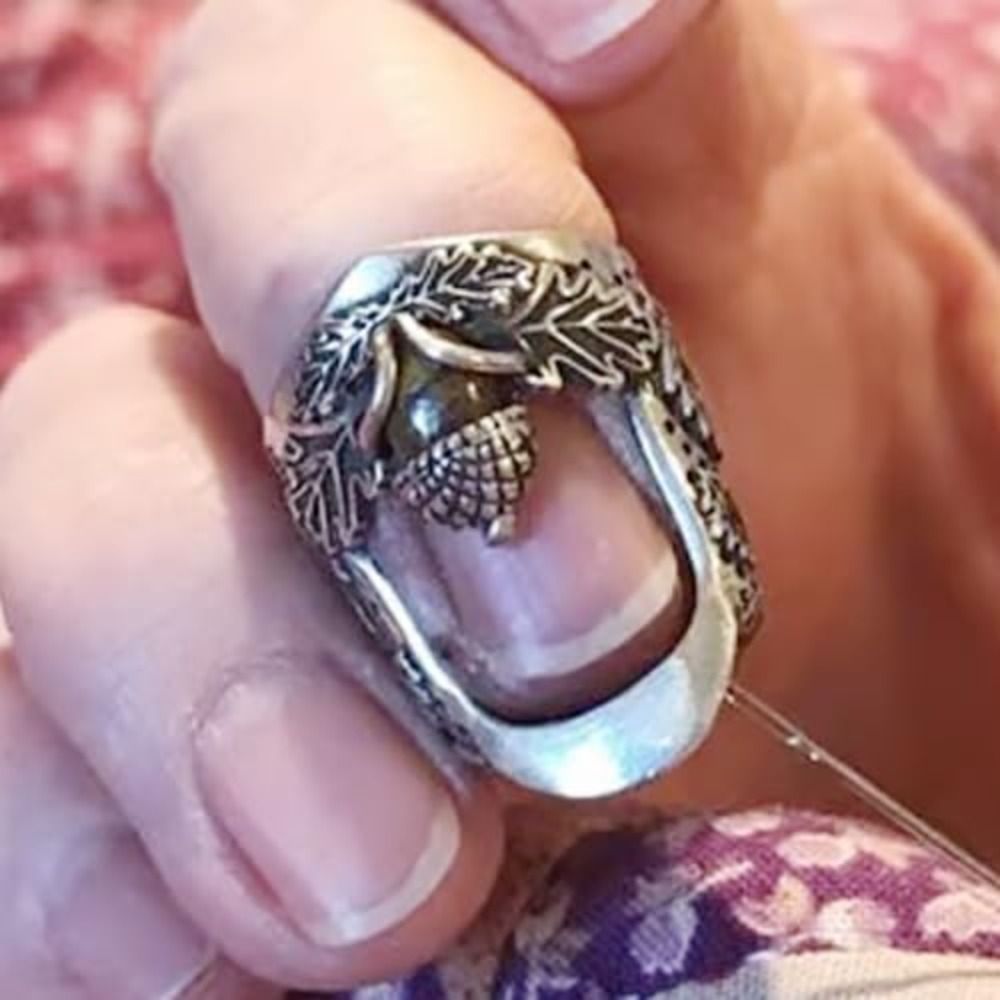Metal Open Nail Acorn Thimble  - Sewing Thimble Metal reseña y precio