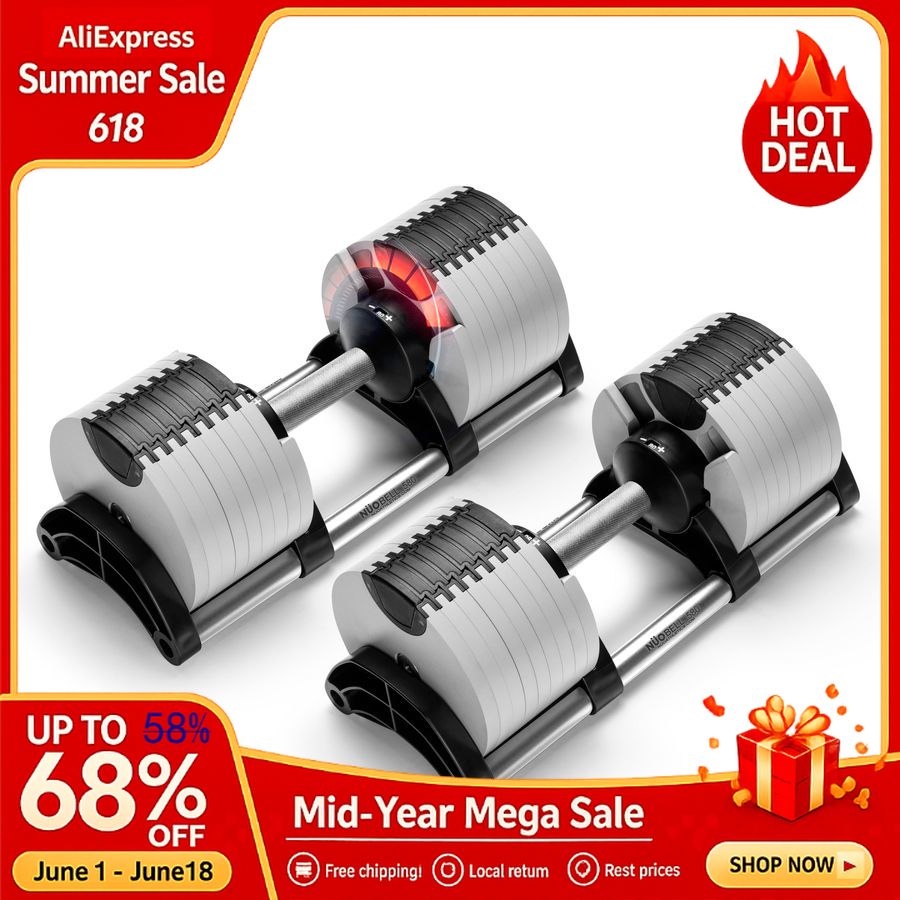 Adjustable Dumbbells 580 lbs R - Fabric Weight Set reseña y precio