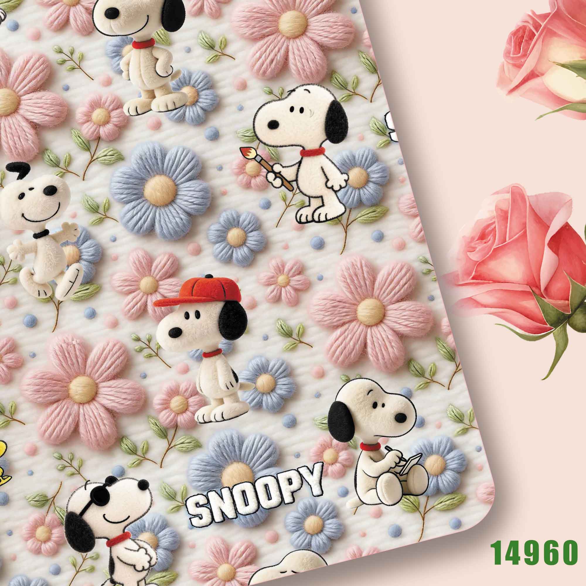 TAKARA TOMY Snoopy fabric140CM - Sewing Textiles reseña y precio
