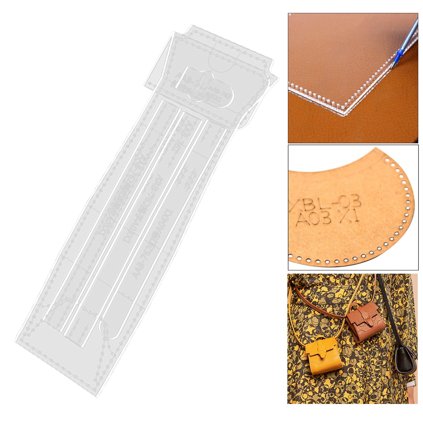 Leather Craft Pattern Handcraf - Textile Sewing Kit reseña y precio