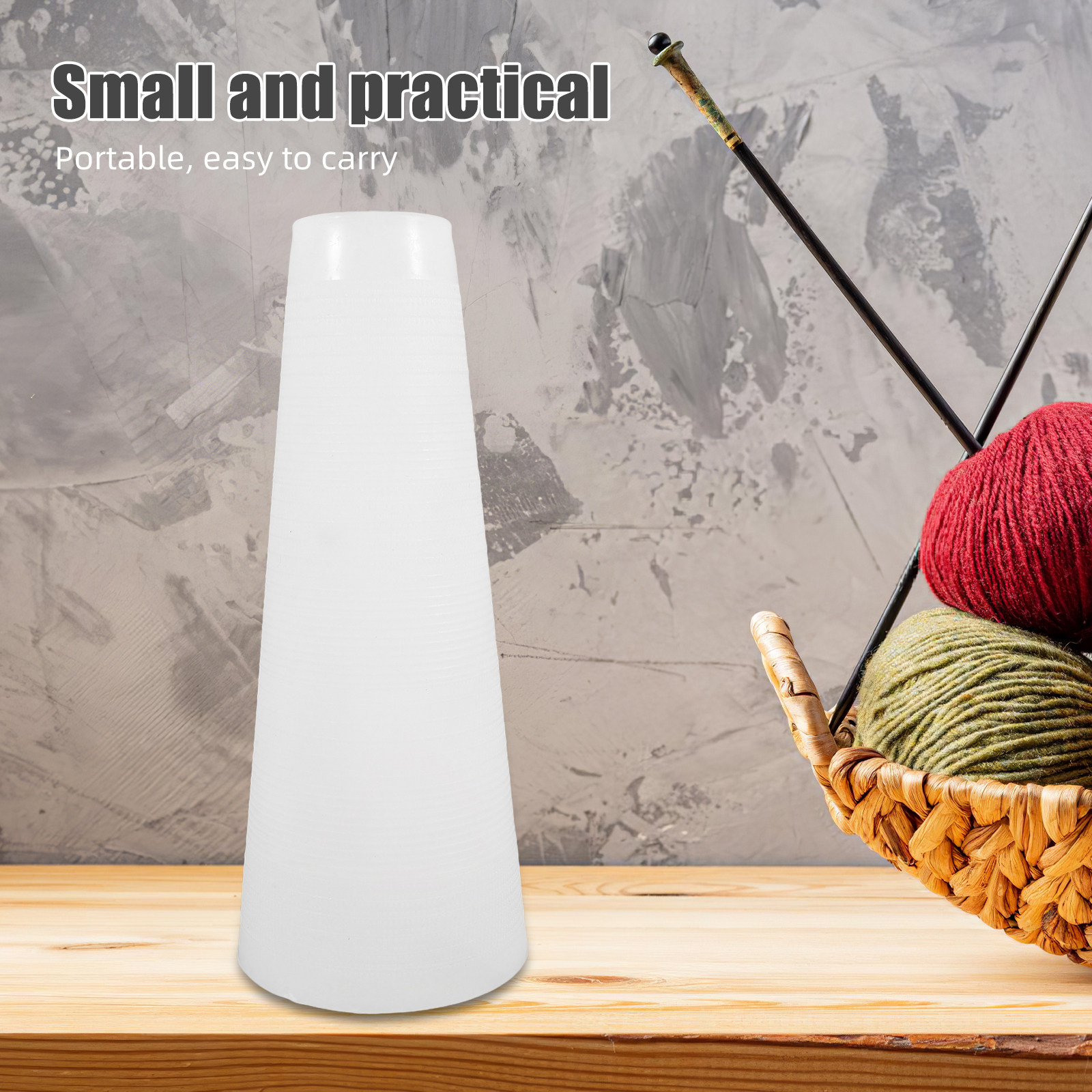10Pcs Plastic Yarn Cones Cone  - Textiles Sewing Machine reseña y precio