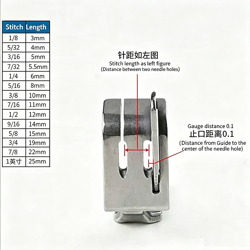 Right Edge Guide Presser Foot  - Sewing Machine Needle reseña y precio