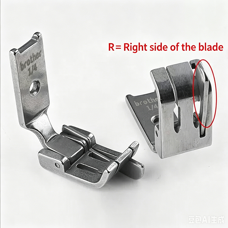 Right Edge Guide Presser Foot  - Sewing Machine Needle reseña y precio