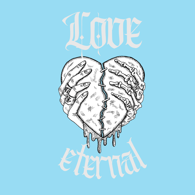 Street Graffiti Love Iron-on T - Iron On Patch reseña y precio