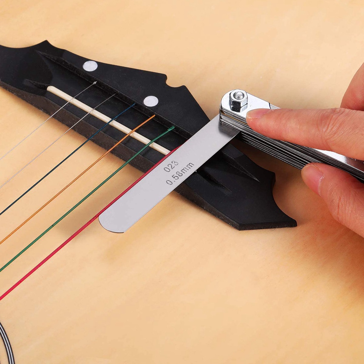 32pcs/set Guitar String Height - Seam Gauge Metal reseña y precio