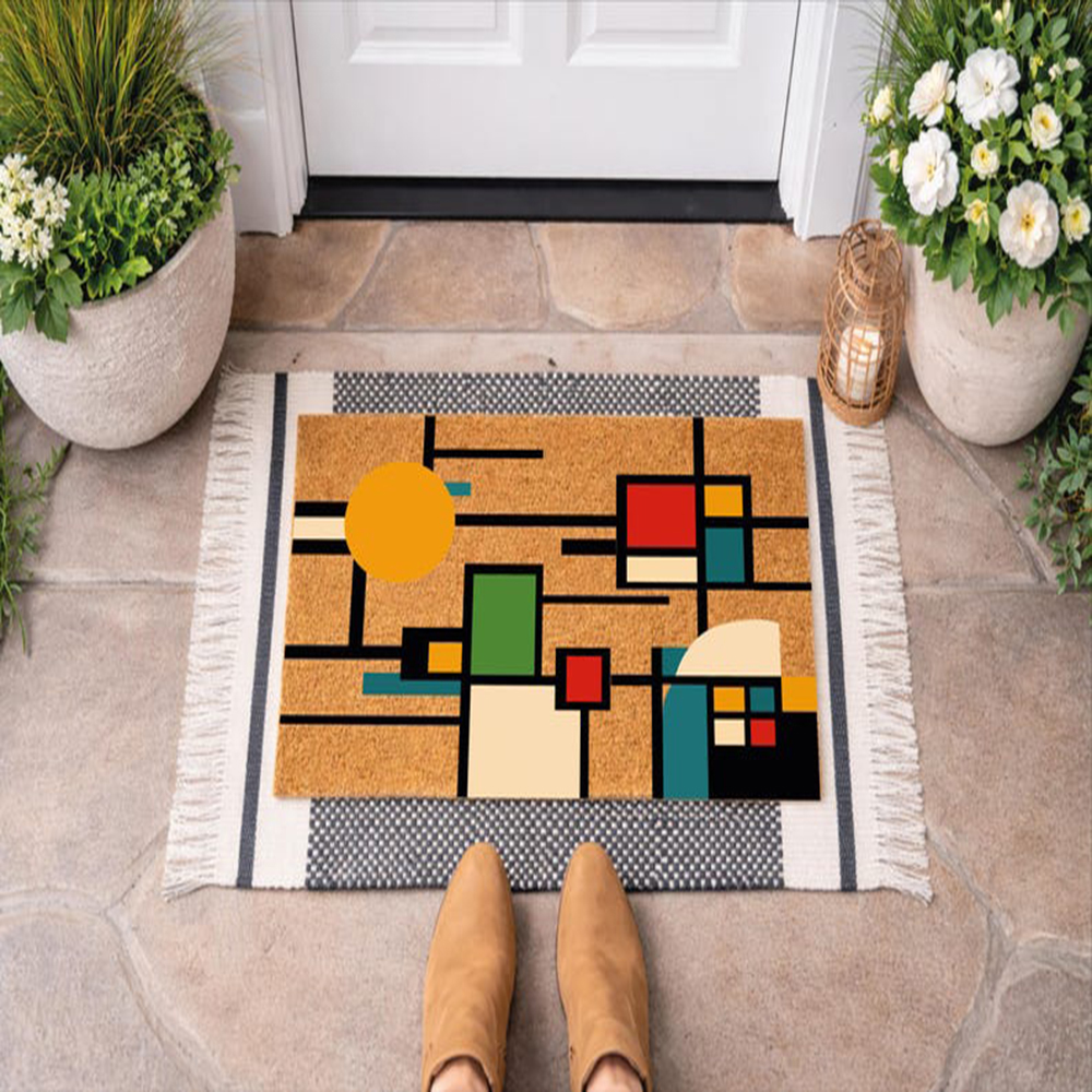 Mid Century Modern Doormat Col - Century Textile & Sewing Supply Avenue C North Saskatoon Sk reseña y precio