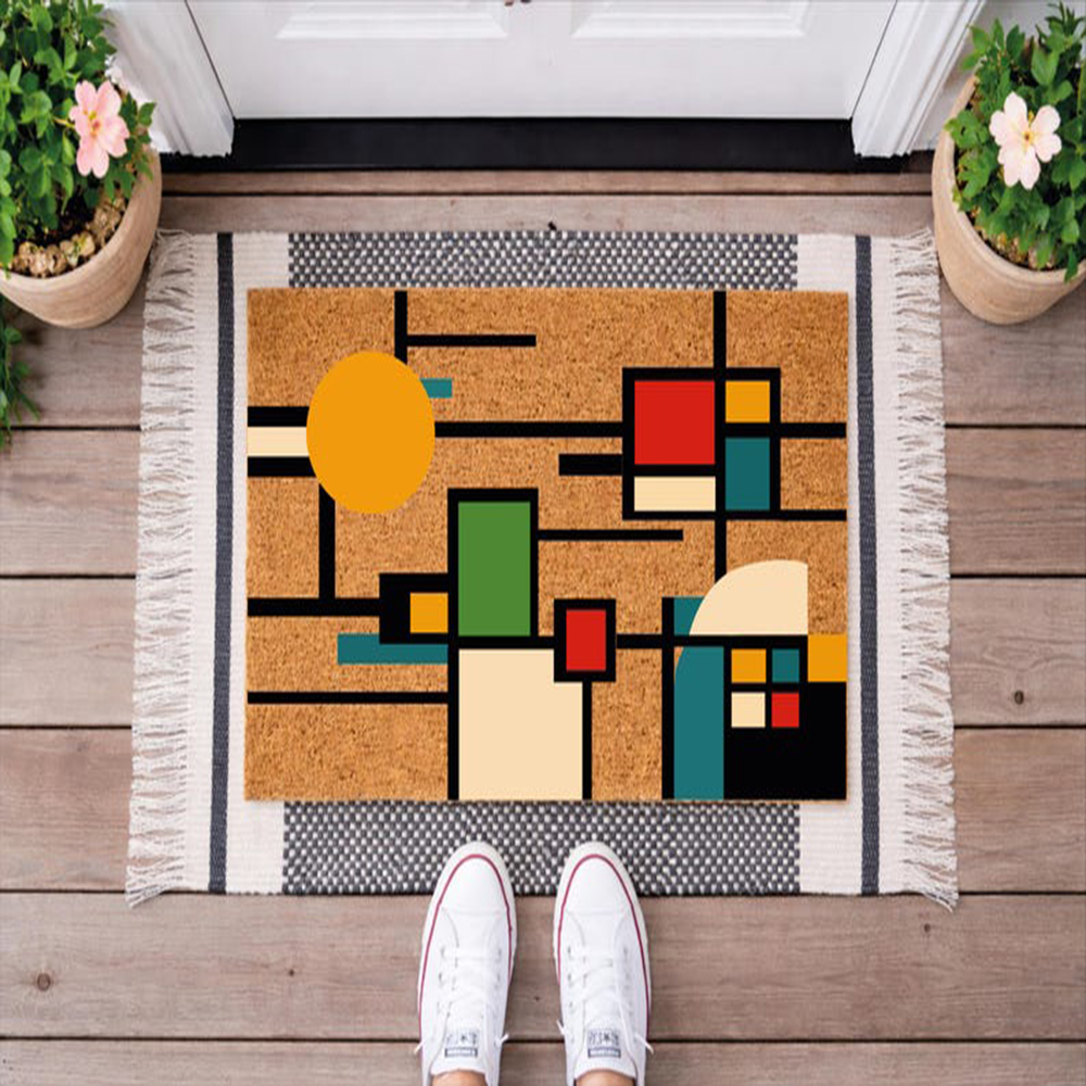 Mid Century Modern Doormat Col - Century Textile & Sewing Supply Avenue C North Saskatoon Sk reseña y precio