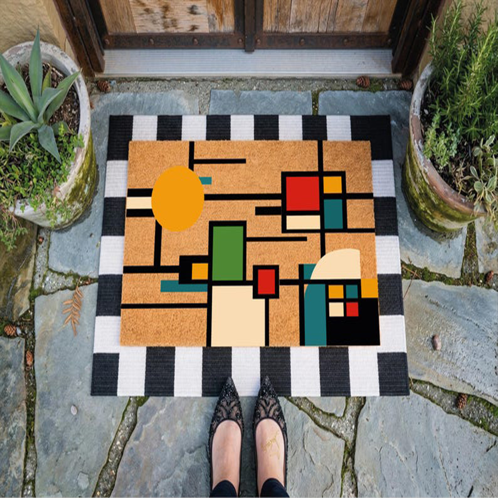 Mid Century Modern Doormat Col - Century Textile & Sewing Supply Avenue C North Saskatoon Sk reseña y precio