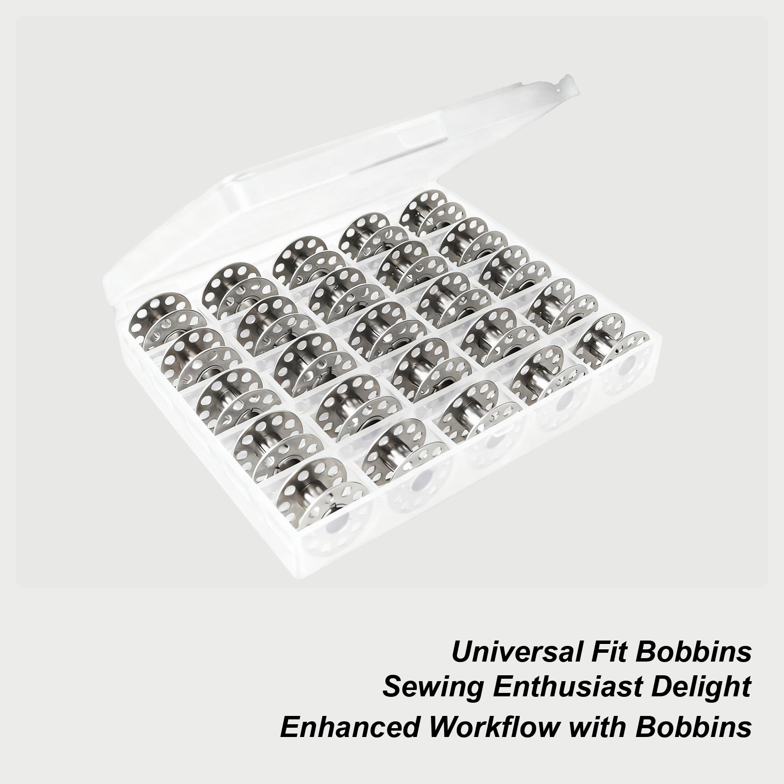 Prewound Bobbins 25 Pieces Sta - Sewing Knit reseña y precio