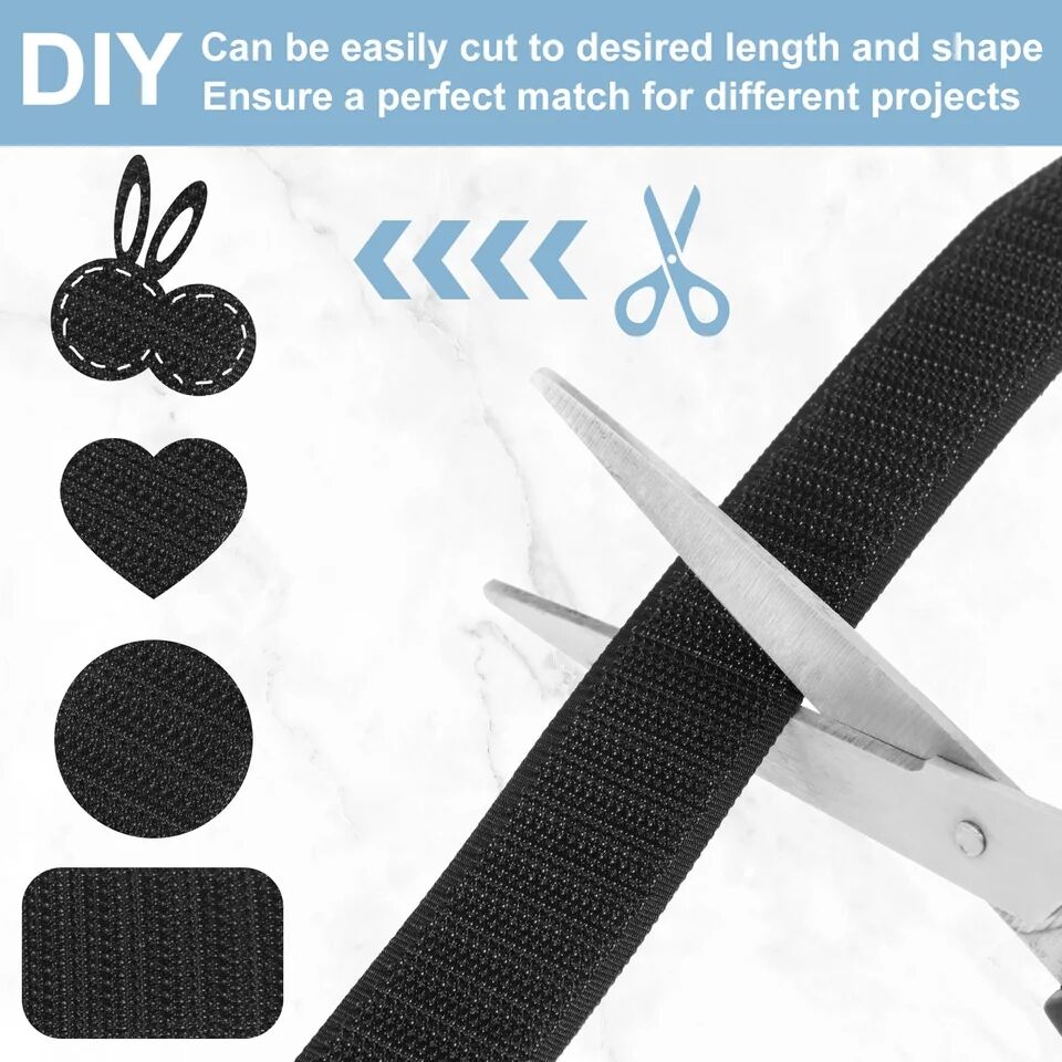 1/2/3/5Meters Sew on Hook and  - Velcro Sew On reseña y precio