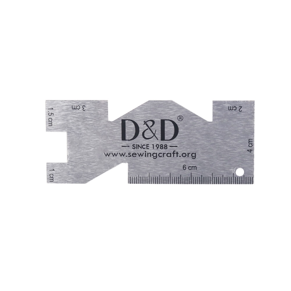 Metal Measuring Gauge Quilting - Seam Gauge Metal reseña y precio